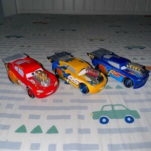 Disney Pixar Cars XRS Drag Racing Vehicle 3-Pack Die Cast Cars
